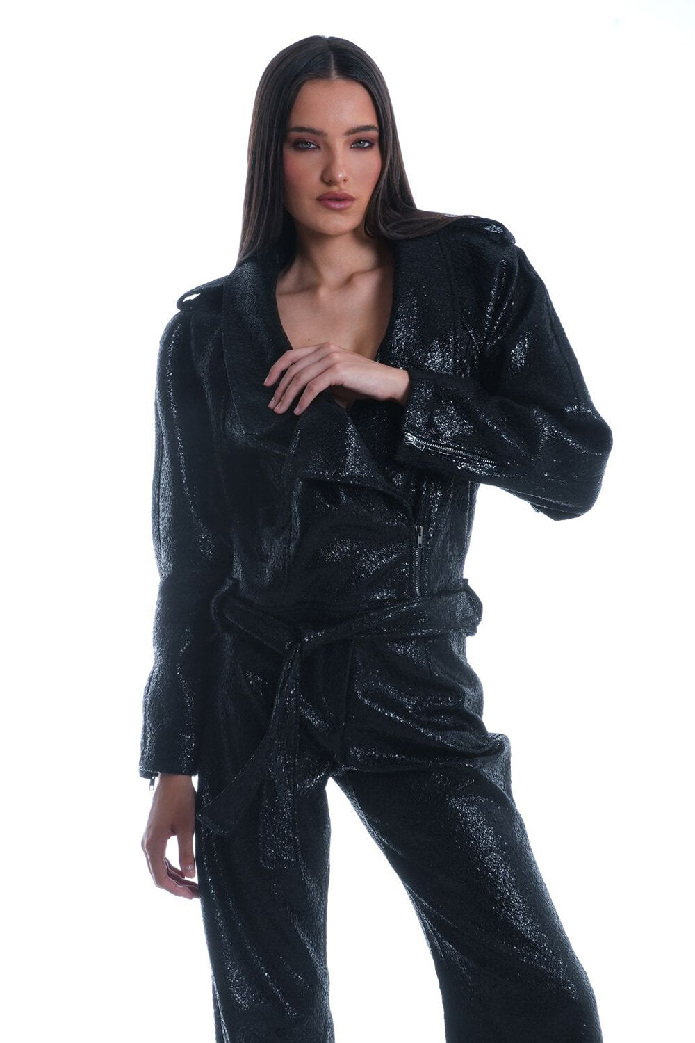 Ιδιαίτερο vegan leather jacket