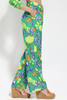 ΠΑΝΤΕΛΟΝΙ FLORAL ΠΡΑΣΙΝΟ