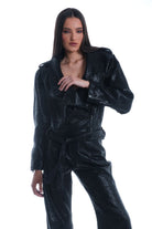 Ιδιαίτερο vegan leather jacket