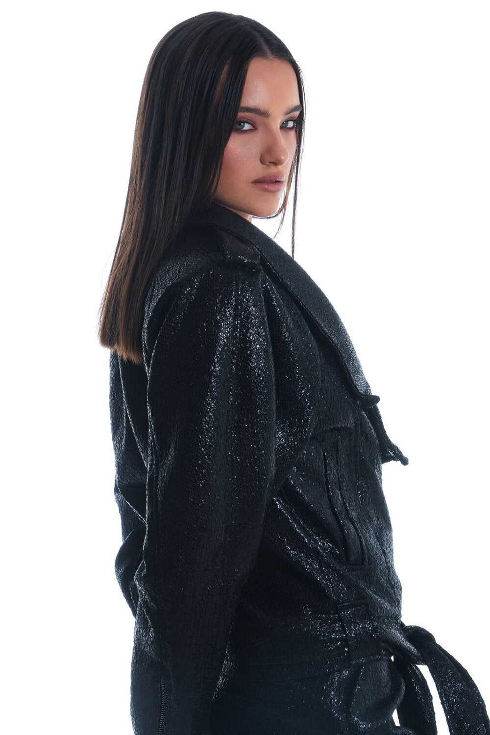 Ιδιαίτερο vegan leather jacket