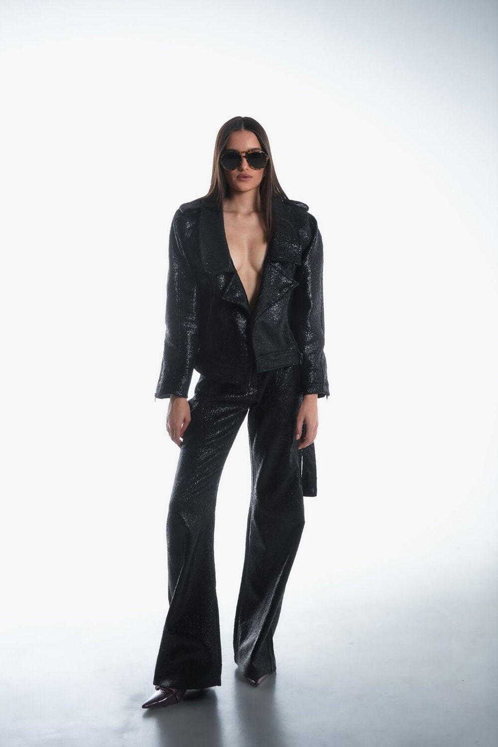 Ιδιαίτερο vegan leather jacket