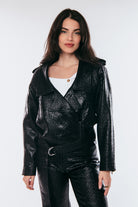 Ιδιαίτερο vegan leather jacket